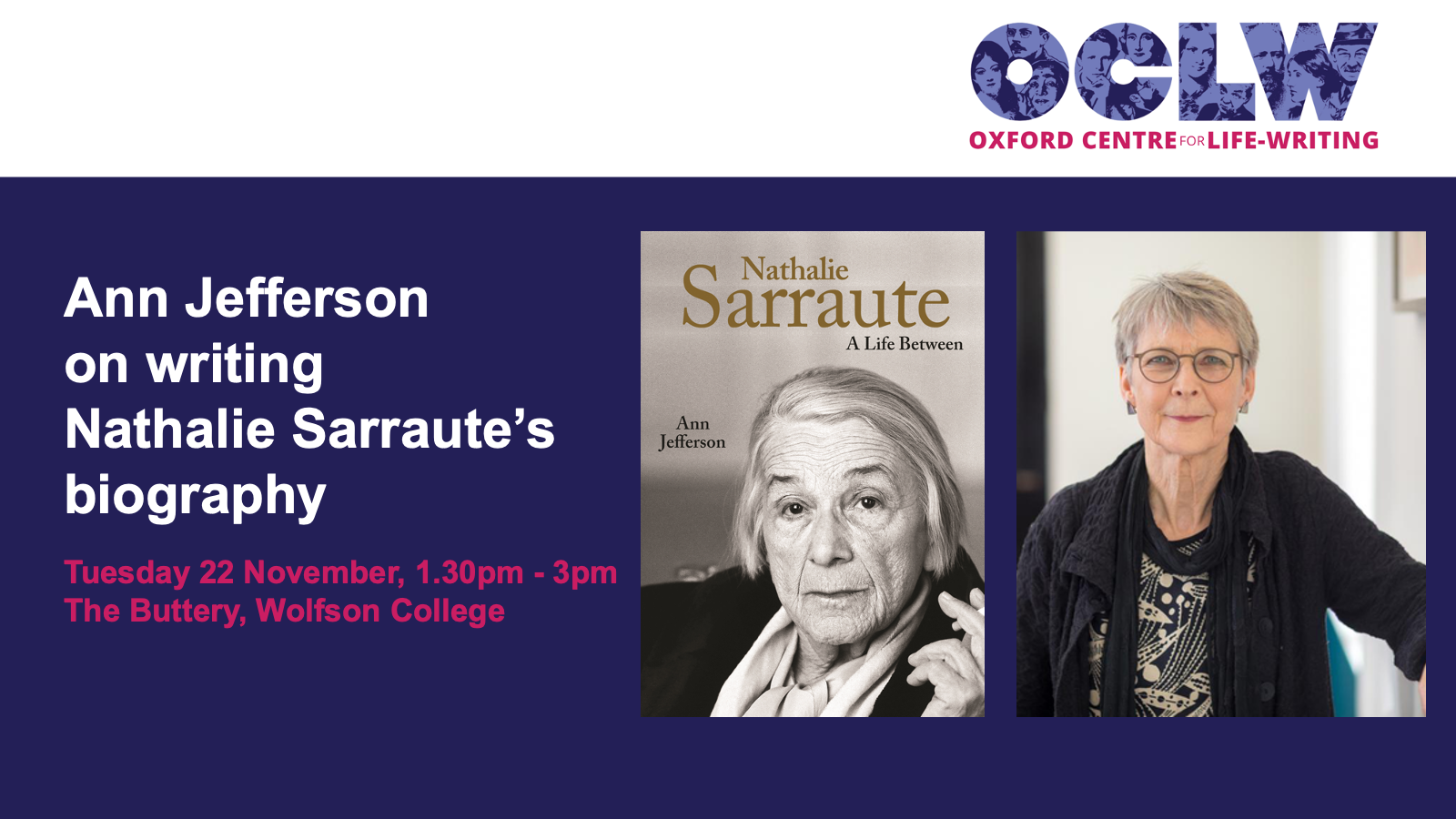 Ann Jefferson Event Poster with info