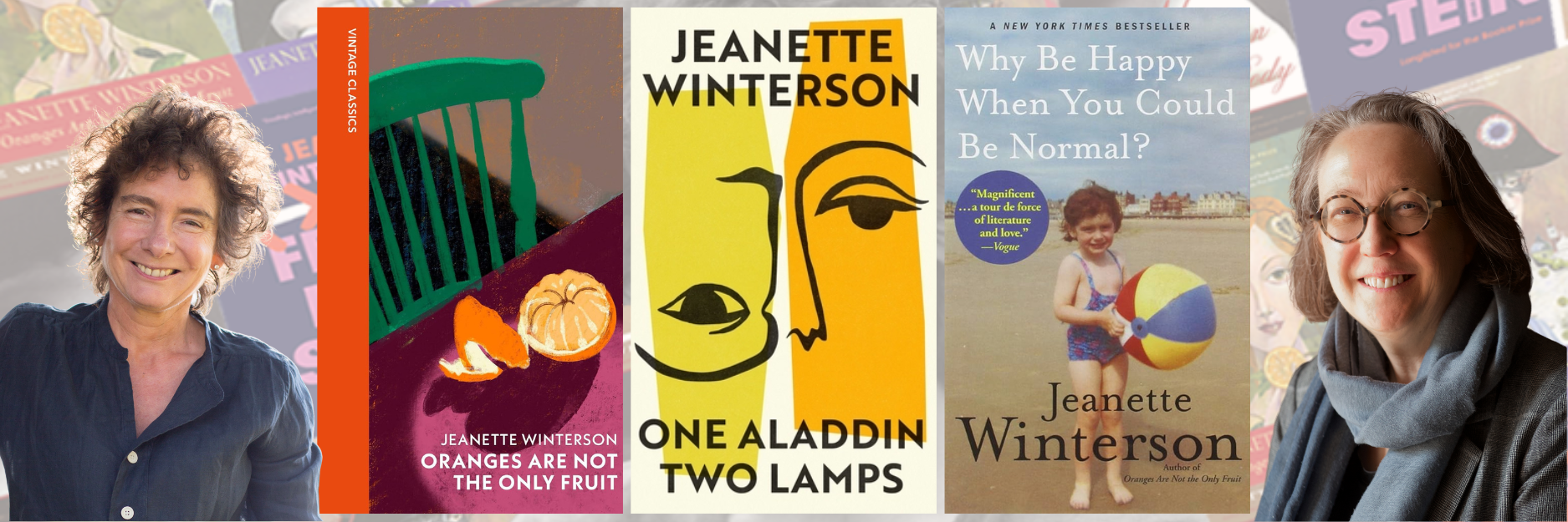 Jeanette Winterson and Jane Shaw