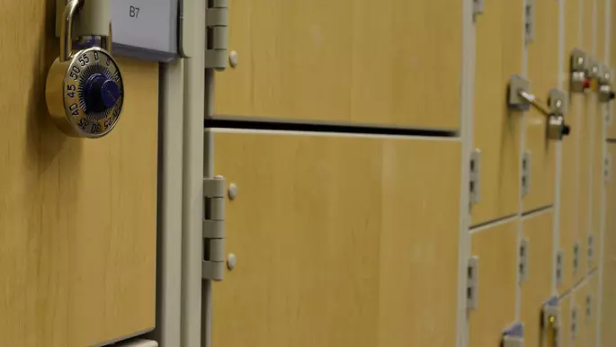 gym lockers