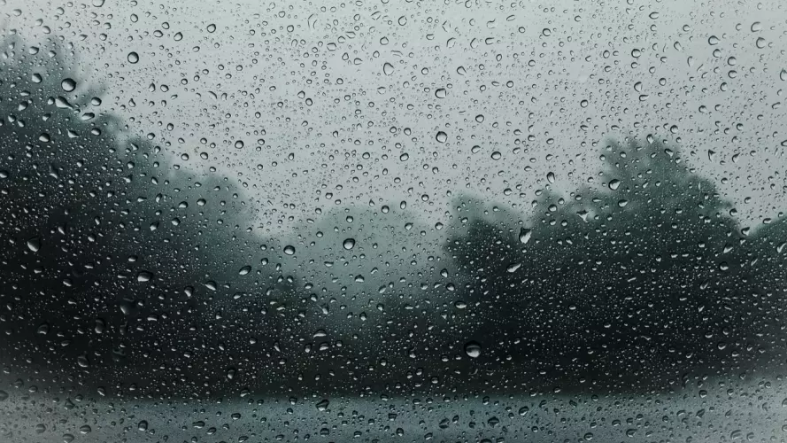 Storm through a window