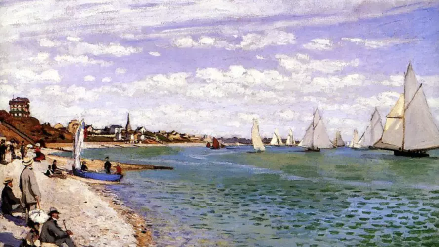Régates à Sainte-Adresse