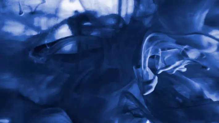 Blue smoke
