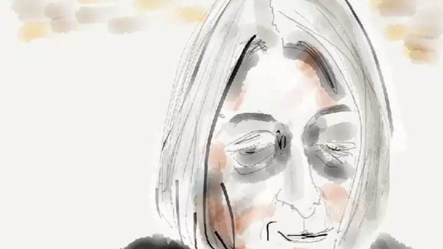Jenny Diski illustration