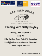 sally bayley event poster